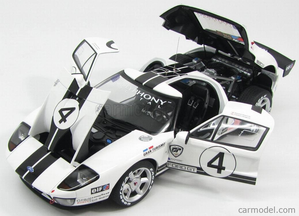 Autoart 1/18 Scale Diecast 80515 - Ford GT LM Race Car Spec II #4