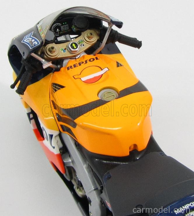 Maquette Minichamps 1/12 Honda RC211V – Valentino Rossi Repsol Team, 2002
