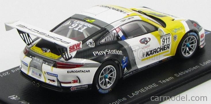 Miniature Porsche 911 GT3 Rallye Sébastien Loeb N°27 2012 - Altaya 1/43 - Neuf
