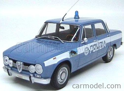 ミニカー MINICHAMPS Alfa Romeo Giulia CARABINIERI Scale Model Alfa Romeo Giulia Carabinieri - 1:43
