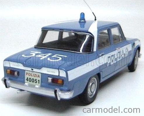 MINICHAMPS 180120992 Scale 1/18 | ALFA ROMEO GIULIA POLIZIA