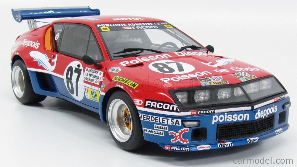 OTTO-MOBILE OT164 Scale 1/18 | RENAULT ALPINE A310 V6 TEAM