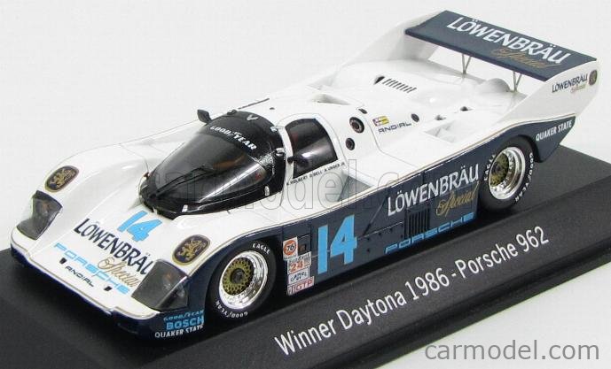 Porsche 962C n° 67 2ème 24h Daytona 1988 1/43 Spark US176