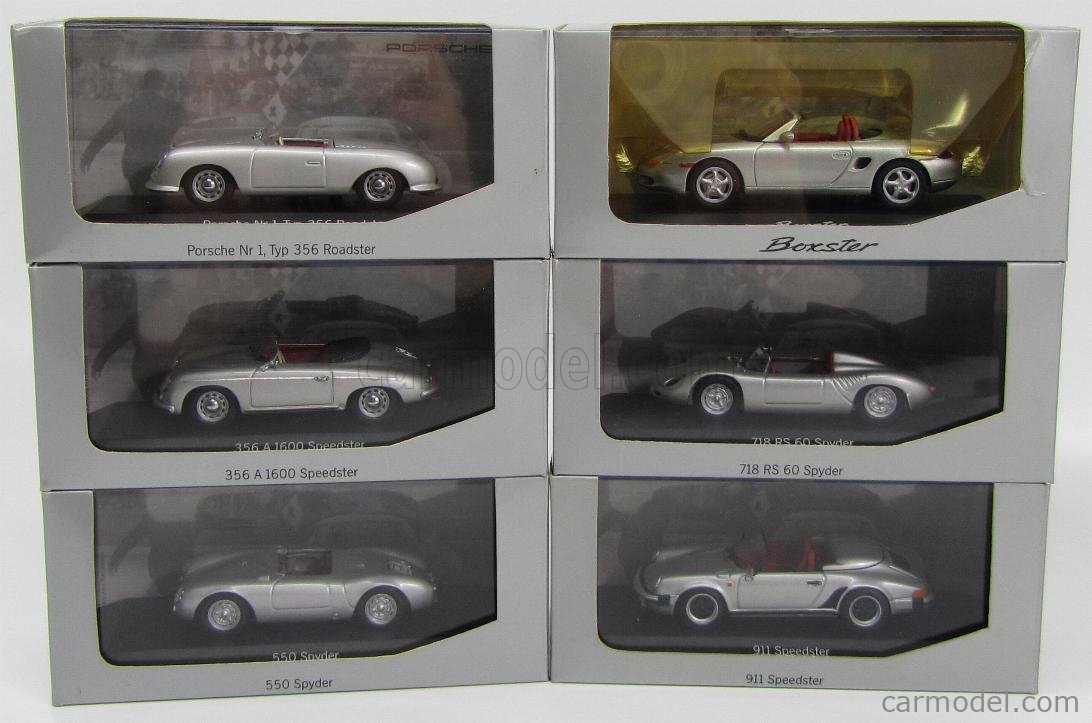 ミニカー Minichamps Porsche 356 Nr.1Roadster 1/43 Minichamps 1:43 60 years Porsche 2-Car Set with Porsche 956