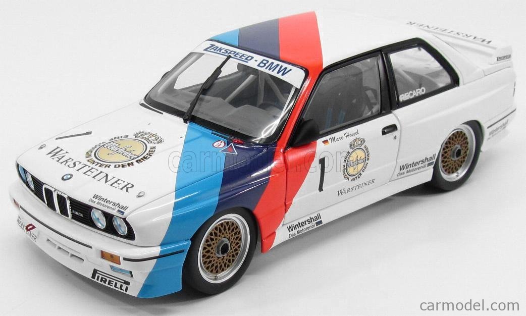 MINICHAMPS 180872001 Scale 1/18 | BMW 3-SERIES M3 M-TEAM ZAKSPEED N 1 ...