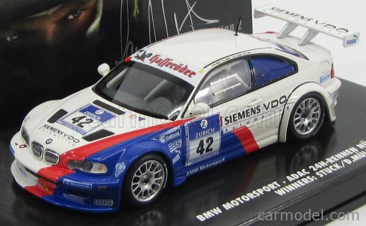 BMW - M3 GTR N 42 WINNER ADAC 24h NURBURGRING 2004 MUELLER - STUCK - LAMY