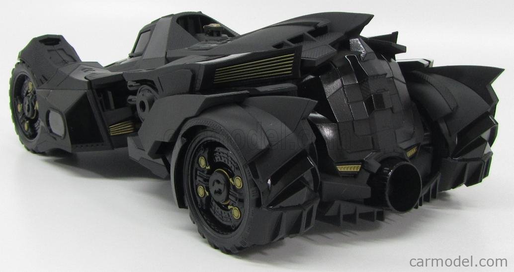 Jadatoys 1:24 Batmobile Arkham Knight (2015) Avec Figure Batman Noir
