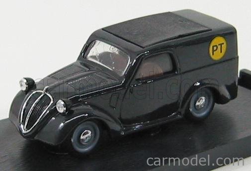 Camionnette Fiat 500B Poste & Télécom 1946-1949 - Modèle Réduit Brumm 1/43 - Occasion