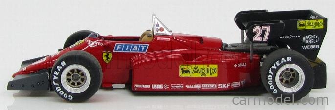 TAMEO TMB029 Scale 1/43 | FERRARI F1 126C4-M2 N 27 2nd