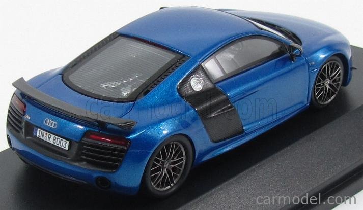 1:18 Audi R8 LMX V10 - 2014 - Bleu métallique