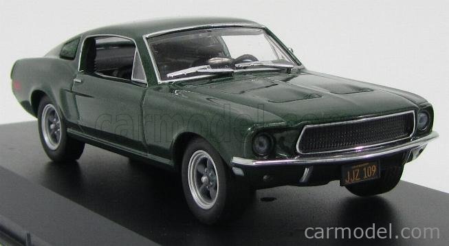 GREENLIGHT 86431 Scale 1/43 | FORD USA MUSTANG GT390 - BULLITT - STEVE ...