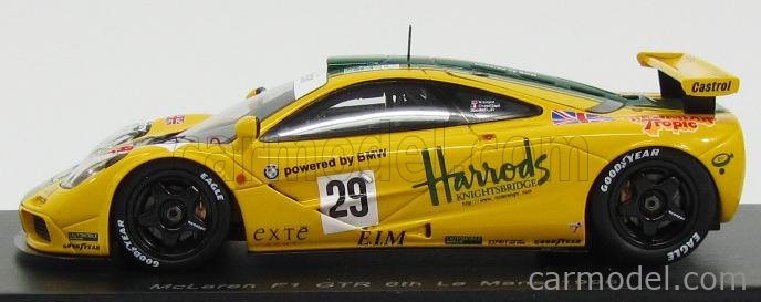 McLAREN - F-1 GTR TEAM HARRODS MACH ONE RACING N 29 24h LE MANS 1996  A.WALLACE - O.GROUILLARD - D.BELL