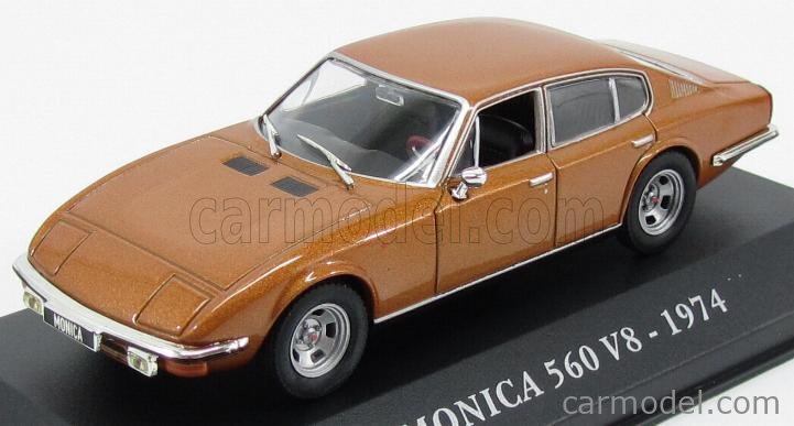 Monica miniature 1/43 - 560 V8 1974 - Ixo Voit. françaises d'autrefois