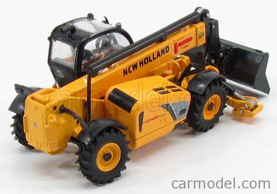 Miniature New Holland LM1745 – Ros Model 1/50, Engin Téléscopique Jaune, 2003
