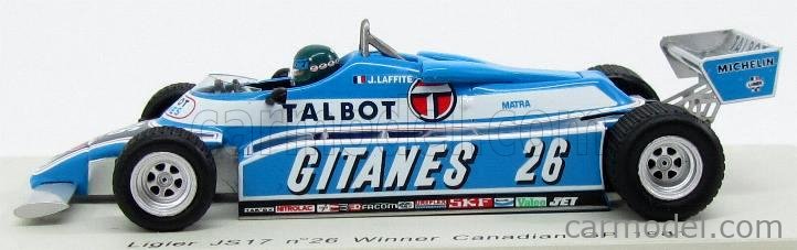 LIGIER - JS17 N 26 WINNER CANADIAN GP 1981 J.LAFFITE