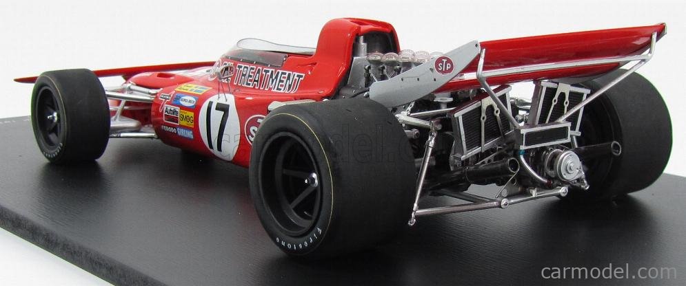 MARCH - F1 711 TEAM STP MARCH RACING TEAM N 17 2nd MONACO GP 1971 R.PETERSON