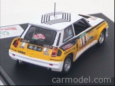 Cadre Photo Renault R5 Turbo échelle 1/43 - 3 Photos - Décoration Auto