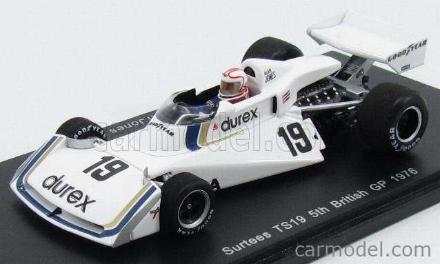 SURTEES - F1 TS19 N 19 5th BRITISH GP 1976 A.JONES
