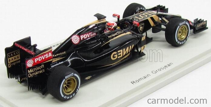 Modèle Réduit Spark 1/43 - Lotus Mercedes E23 - GP De Malaisie 2015 - Romain Grosjean - Occasion