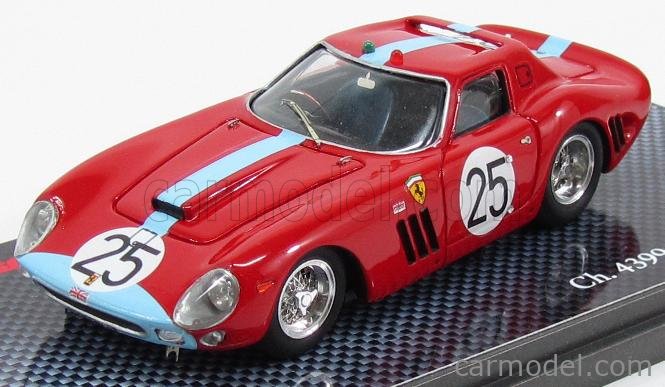 FERRARI - 250 GTO COUPE ch.4399 TEAM MARANELLO CONCESSIONAIRES N 25 24h LE  MANS 1964 I.IRELANDS - T.MAGGS