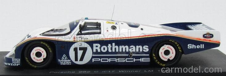 Porsche 962C RLR Rothmans 1/43 限定版 ロムファクトリー 1/43 ポルシェ 962C Ver.B ロスマンズ ルマン