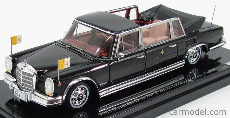 TRUESCALE TSM124352 Scale 1/43 | MERCEDES BENZ 600 LANDAULET 1965 PAPA ...