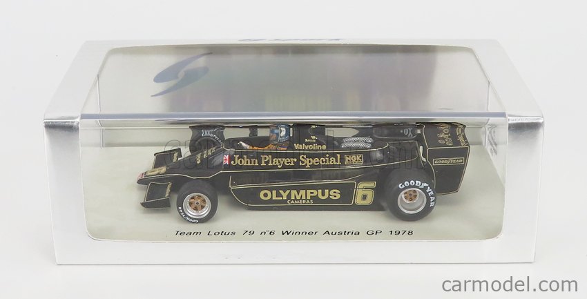SPARK-MODEL S1849 Scale 1/43 | LOTUS F1 79 N 6 WINNER AUSTRALIAN