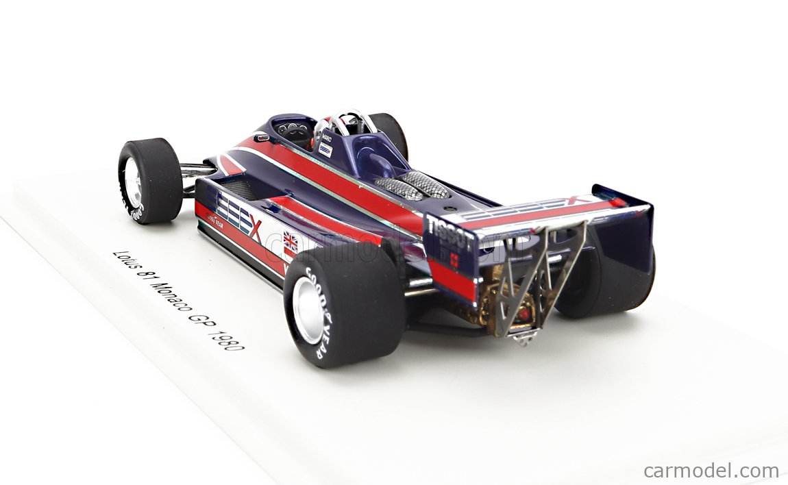 SPARK-MODEL S4285 Scale 1/43 | LOTUS F1 81 N 11 MONACO GP