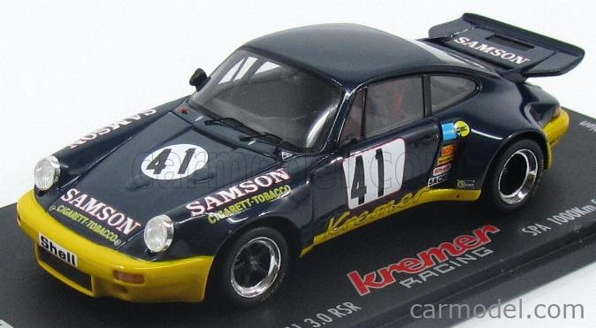 PORSCHE - 911 3.0 RSR TEAM KREMER RACING N 41 1000km SPA 1974 H.HEYER -  P.KELLER