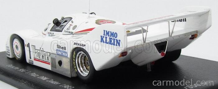 PORSCHE - 956L WARSTEINER N 1 WINNER DRM ZOLDER 1983 B.WOLLEK