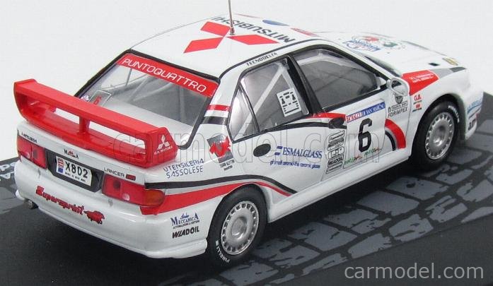#6 Bedini Ixo Altaya 1:43 Mitsubishi lancer rs evo iii Rally San Marino 1996 