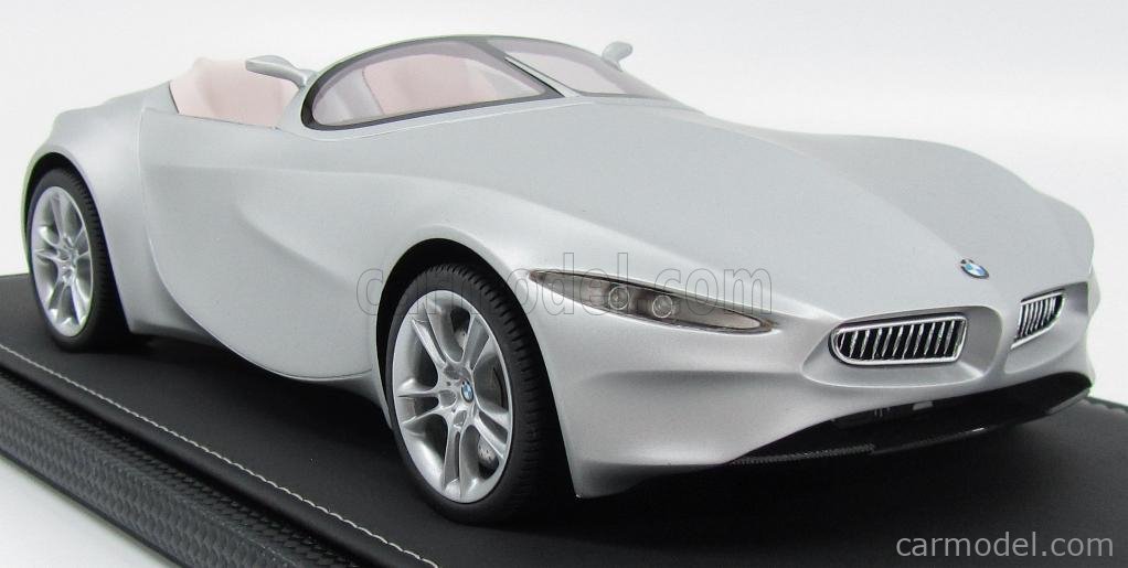 BBR-MODELS P1883 Scale 1/18 | BMW GINA SPIDER CONCEPT 2009 MATT SILVER