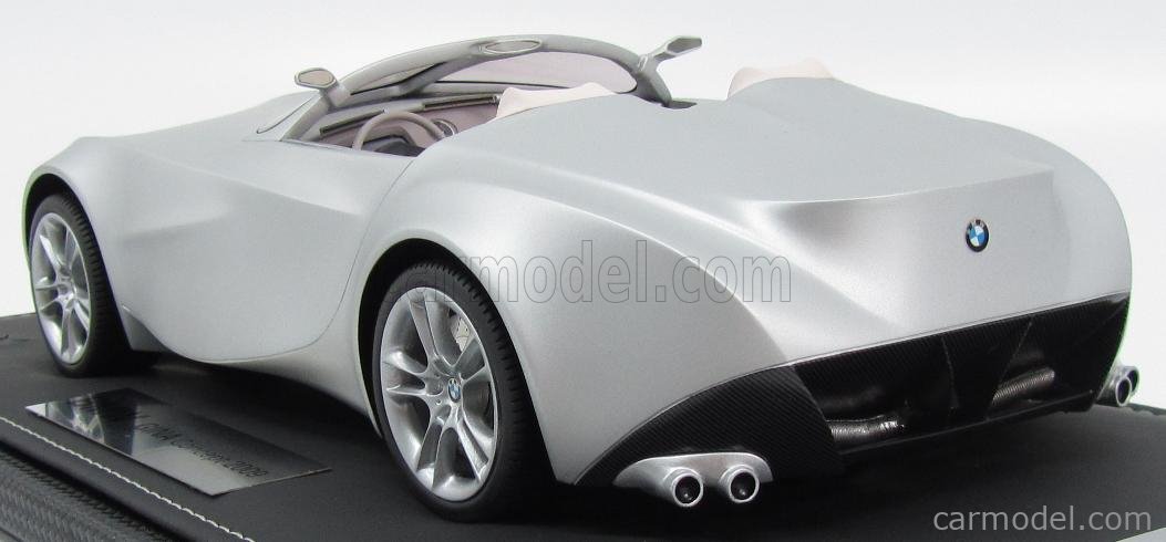 BBR-MODELS P1883 Scale 1/18 | BMW GINA SPIDER CONCEPT 2009 MATT SILVER