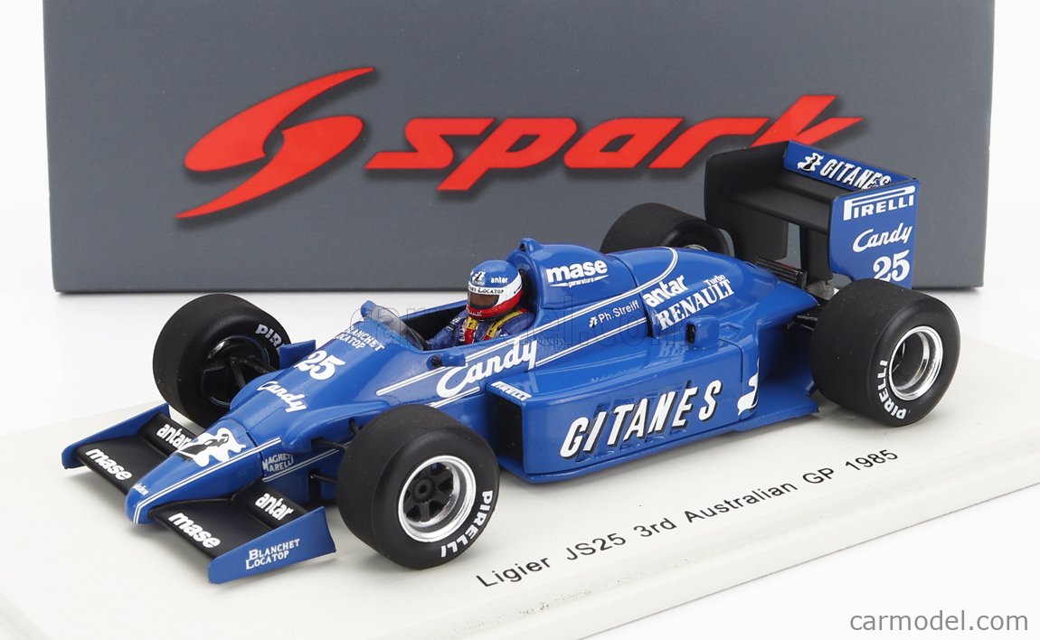 SPARK-MODEL S3974 Scale 1/43 | LIGIER F1 JS25 N 25 3rd