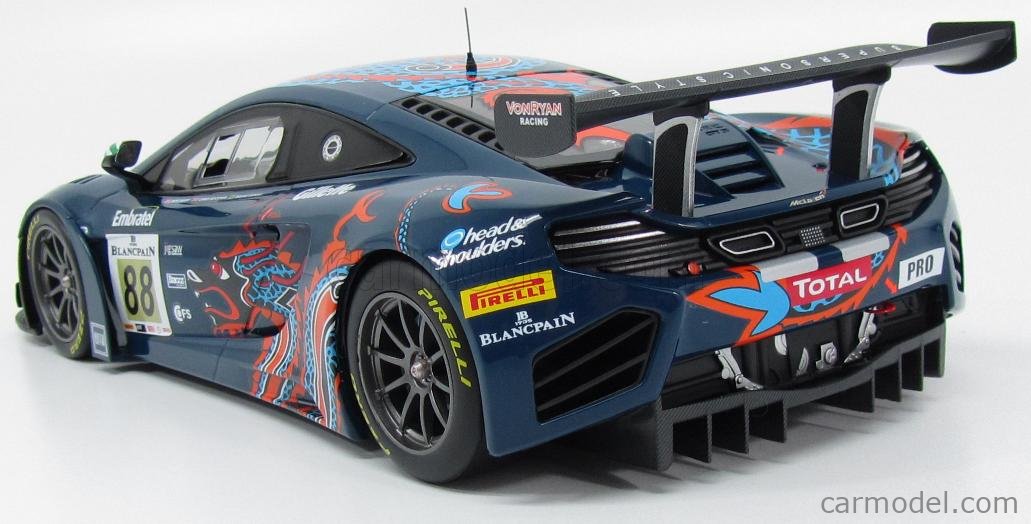 Minichamps 1/43 McLaren MP4-12C GT3 – 24H Spa 2013 N°7 Leclerc Parisy Soucek