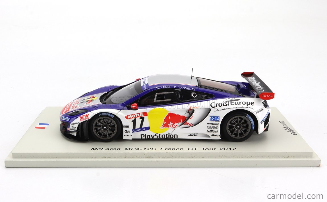 SPARK-MODEL SF067 Scale 1/43 | McLAREN MP4-12C RED BULL N 17
