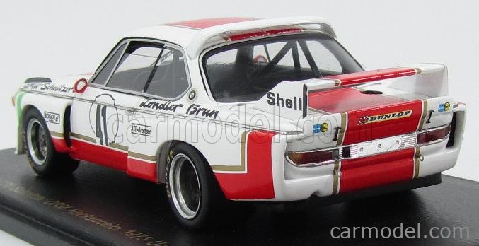 BMW 3.0CSL シュニッツァー DRM 1975 ミニカーSpark 43 SPARK-MODEL RS1101 Scale 1/43 | BMW 3.0 CSL TEAM SCHNITZER N 41