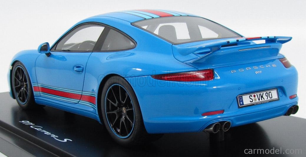 PORSCHE - 911 991 CARRERA S COUPE MARTINI 2013 - CON VETRINA - WITH SHOWCASE