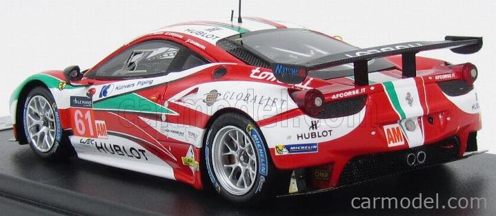 Ferrari 458 GT2 Miniature 1/43 – Looksmart LSLM039 – AF Corse Le Mans 2016