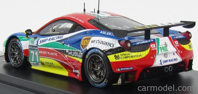 Ferrari 458 Italia No.83 2nd LM GTE Am 24h Le Mans 2016 AF Corse (Diecast Car) - HobbySearch Diecast Car Store