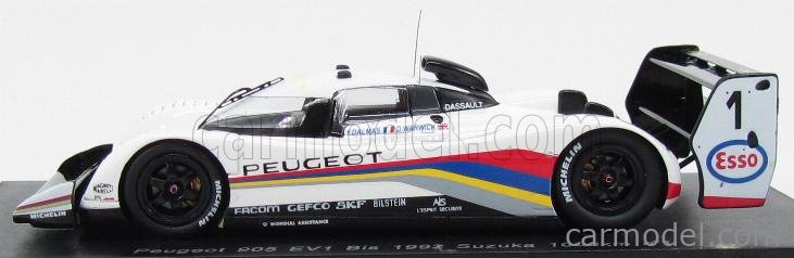 PEUGEOT - 905 EV1 BIS ESSO N 1 1000Km SUZUKA 1992 Y.DALMAS - D.WARWICK