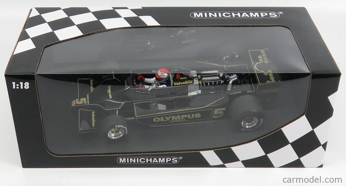 ミニチャンプス　1/18 Lotus Ford79 MINICHAMPS 100780005 Scale 1/18 | LOTUS F1 FORD 79 N 5 MARIO