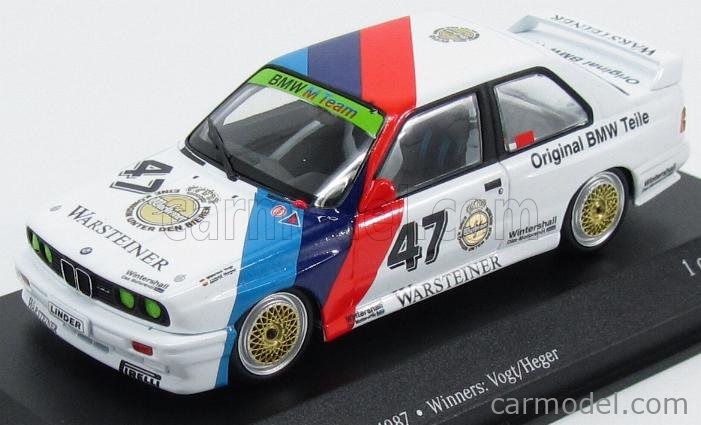 MINICHAMPS 430872047 Scale 1/43 | BMW 3-SERIES M3 E30 TEAM