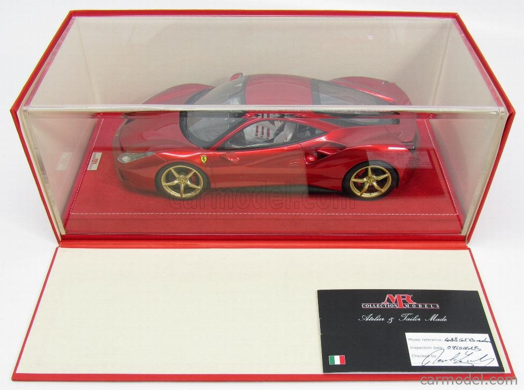 MR-MODELS 488GTBSE3 Scale 1/18 | FERRARI 488 GTB COUPE 2015