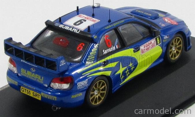 IXO-MODELS RAM220 Scale 1/43 | SUBARU IMPREZA WRC N 6 RALLY