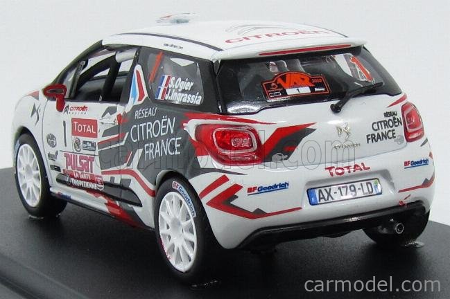 Norev 1/43 Citroen Ds3 R3 2010 Rally Du Var No1 Sebastian Ogier