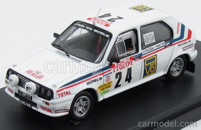 IXO 1/43 – Citroën Visa Chrono #24 – Tour De Corse 1983 – Dorche/Thimonier – Neuve