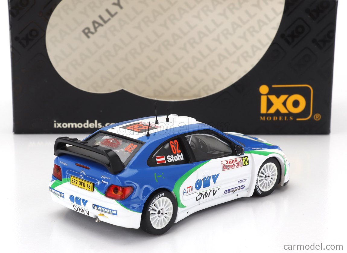 Miniature 1/43 Citroën Xsara WRC 2007 Rallye Monte Carlo - Stohl Minor - Altaya - Occasion Avec Boîte