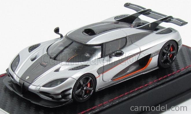 FRONTI-ART F038-01 Scale 1/43 | KOENIGSEGG 1 ONE 2014 SILVER