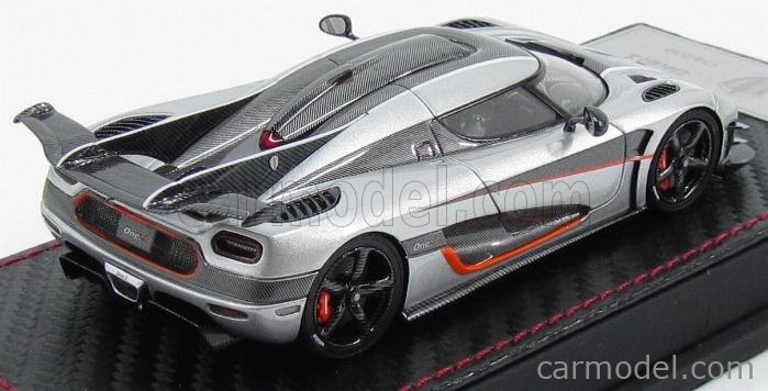 FRONTI-ART F038-01 Scale 1/43 | KOENIGSEGG 1 ONE 2014 SILVER